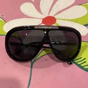 VALENTINO SUNGLASSES BLACK 5508- 100% AUTHENTIC